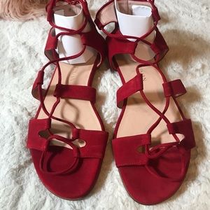 STUART WEITZMAN: Gladiator Flat Sandals